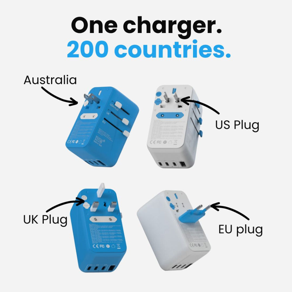 OneWorld 135W Universal Travel Adapter