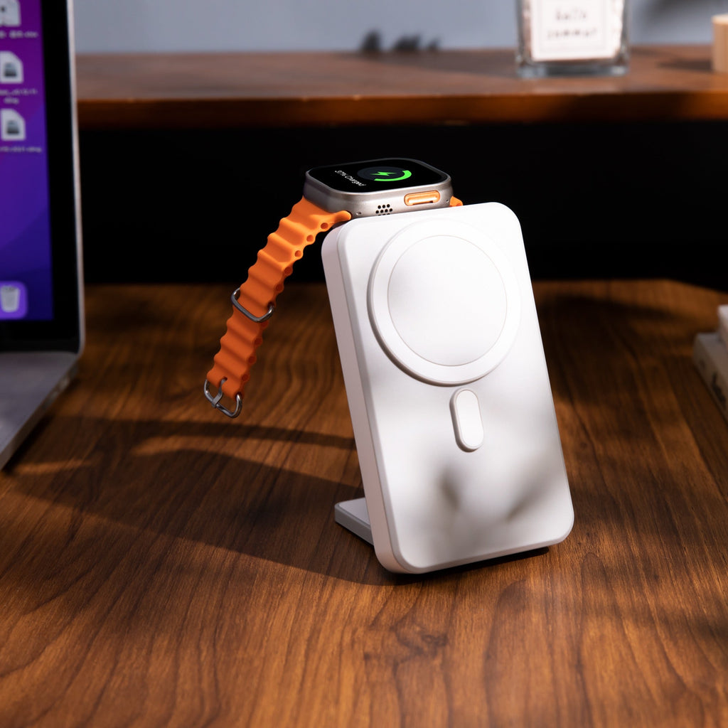 5-in-1 MagSafe Wireless Charging Stand & Power Bank